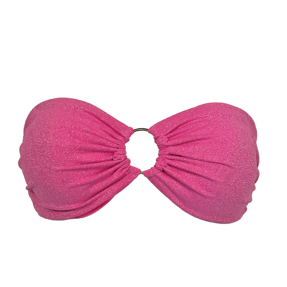 Ring Strapless Bandeau Bikini Top