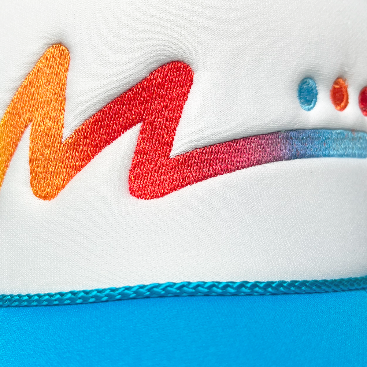 Foam Trucker Hat - Cayman Blue