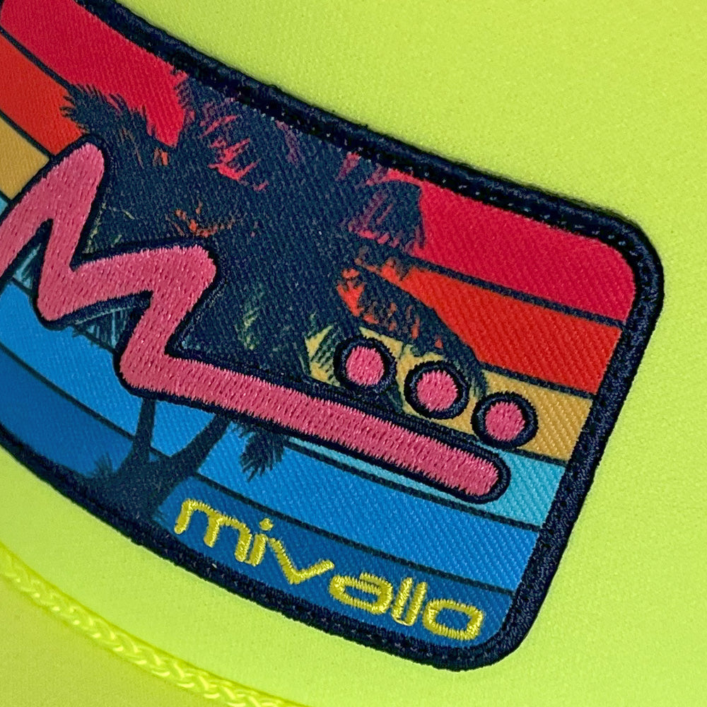 Foam Trucker Patch Hat - Neon Yellow