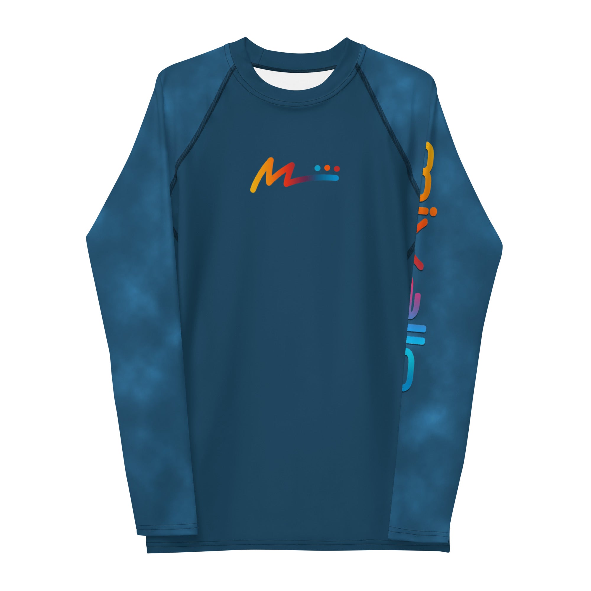 Men's Rash Guard - Blue Cloud