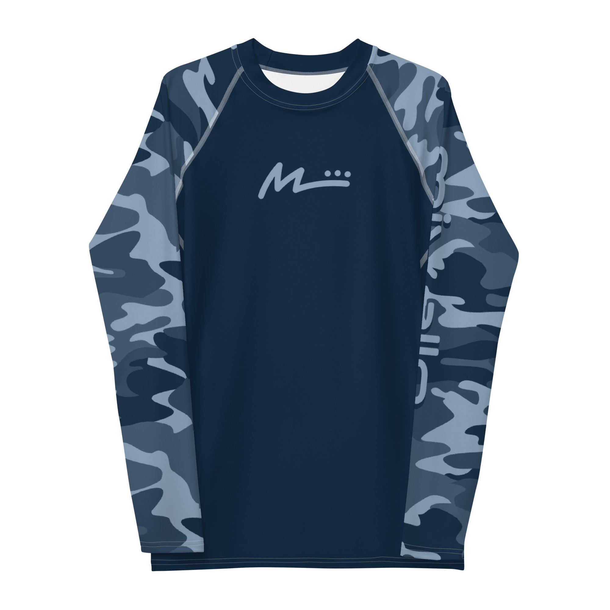 Men's Rash Guard - Caribbean Camo