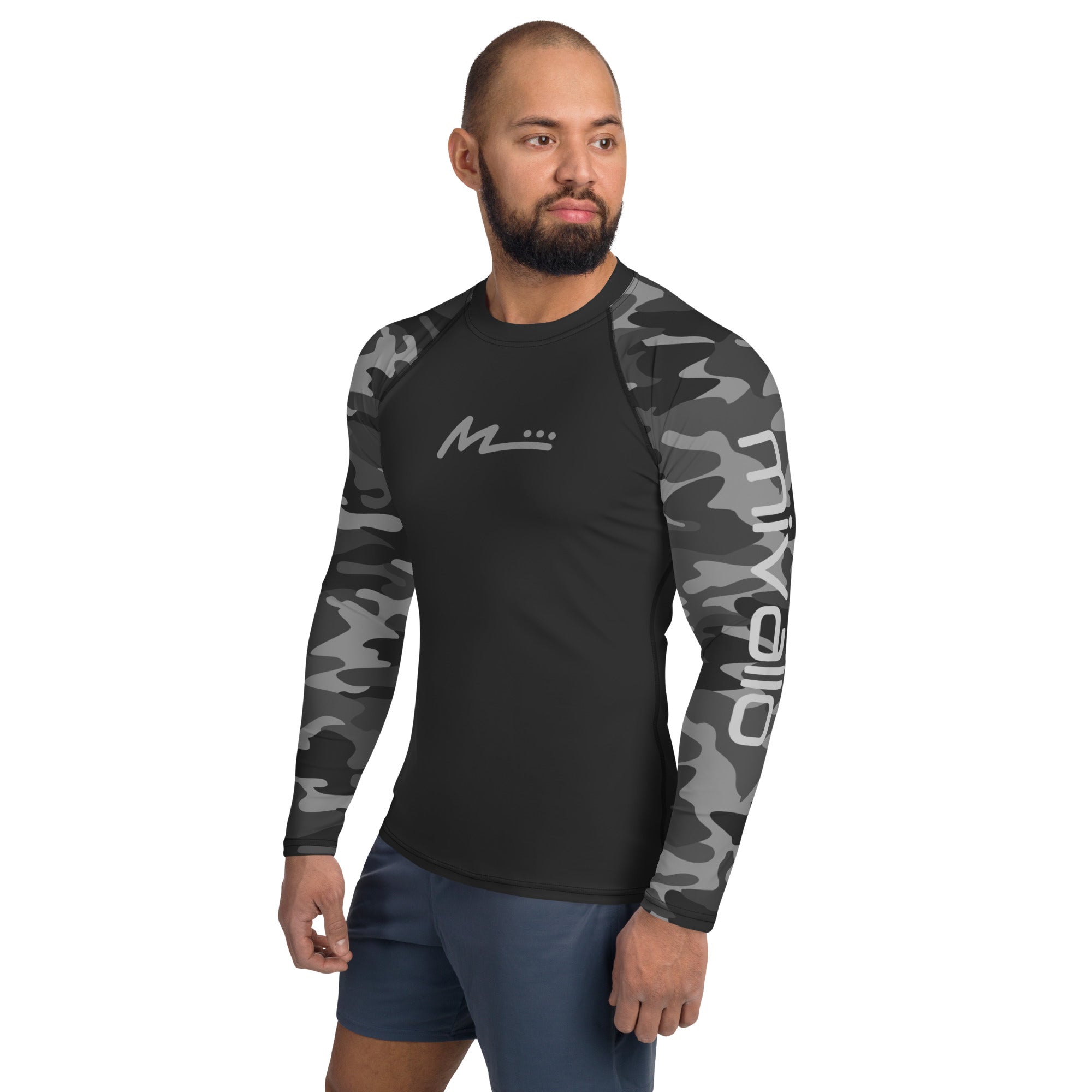 Men's Rash Guard - Night Camo