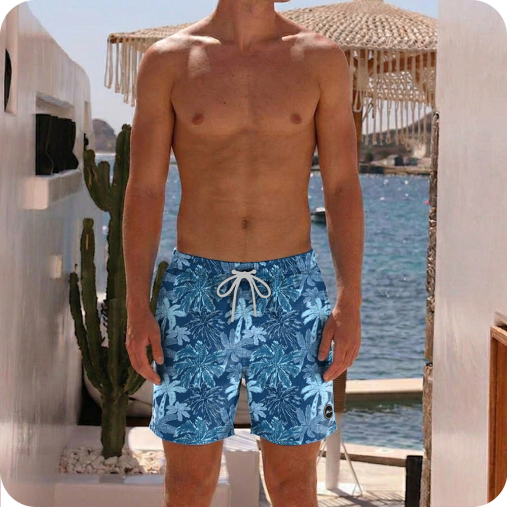 Swim Trunks - Caribbean Blue