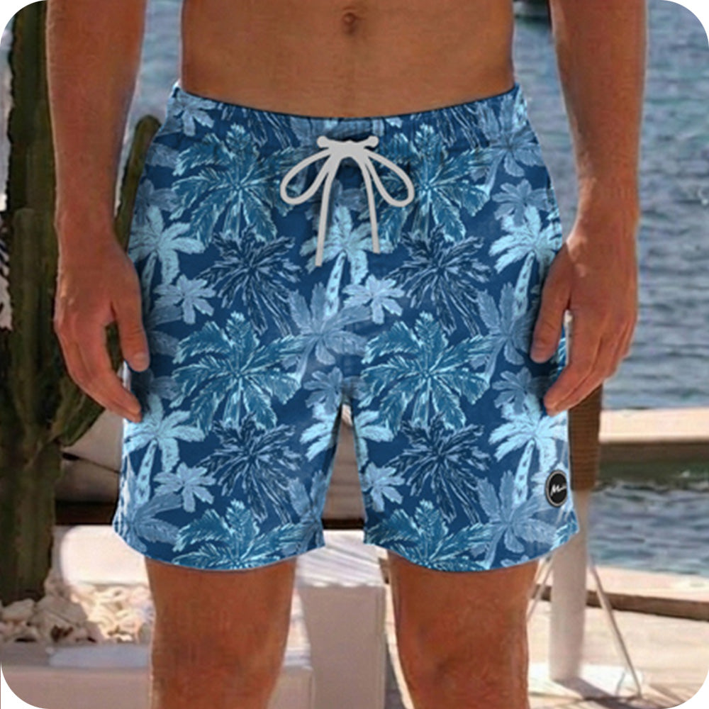 Swim Trunks - Caribbean Blue