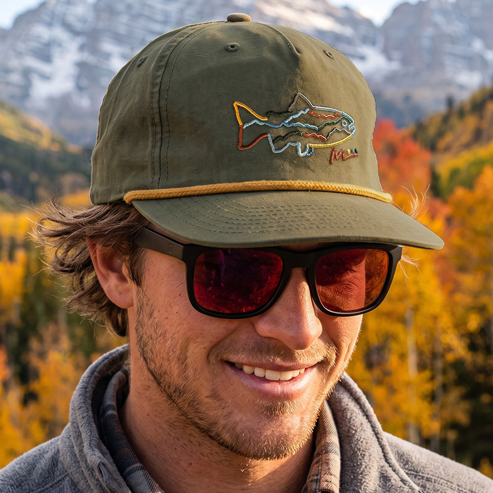 River Trout Hat - Verdoro Green