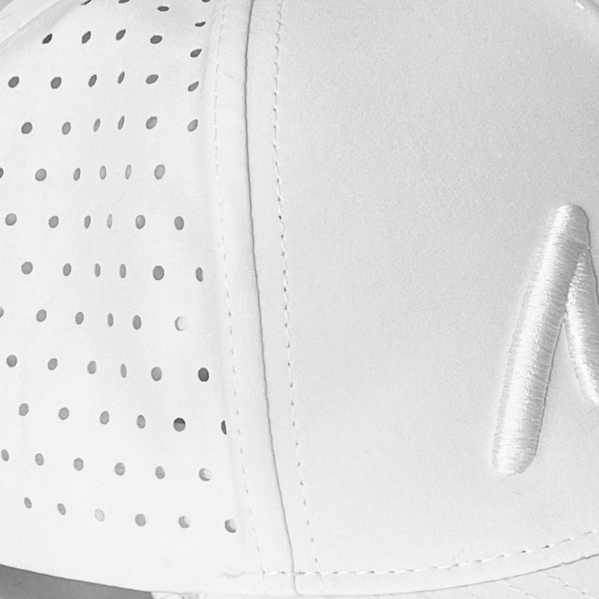 M Logo Embroidered Hydro Cap - White