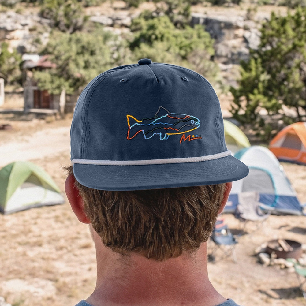 River Trout Hat - Navy