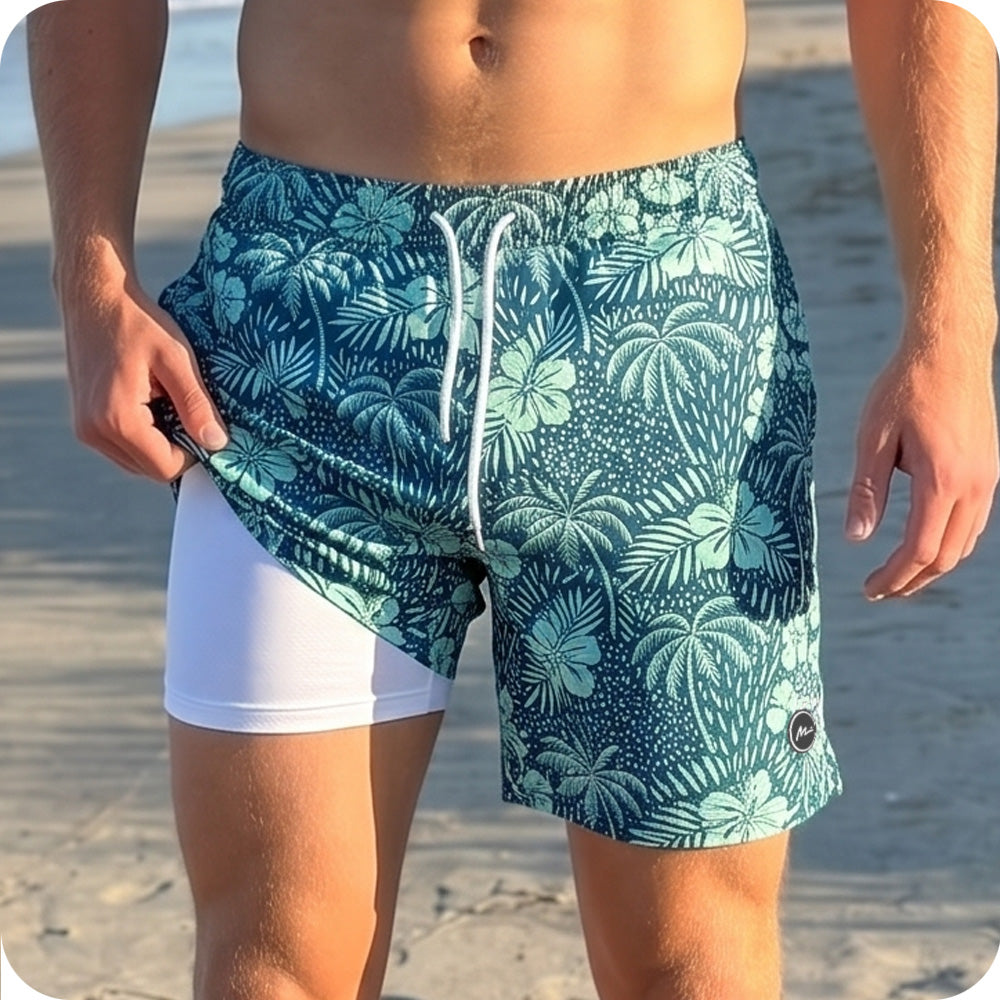 Swim Trunks - Reef Mint