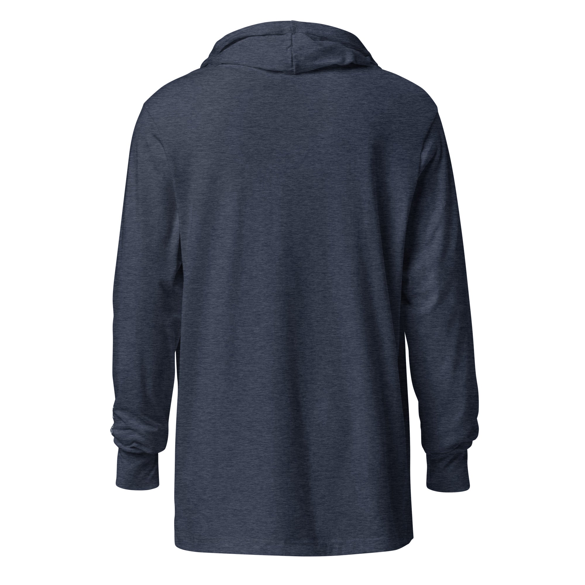 M Logo Hooded long-sleeve tee Navy