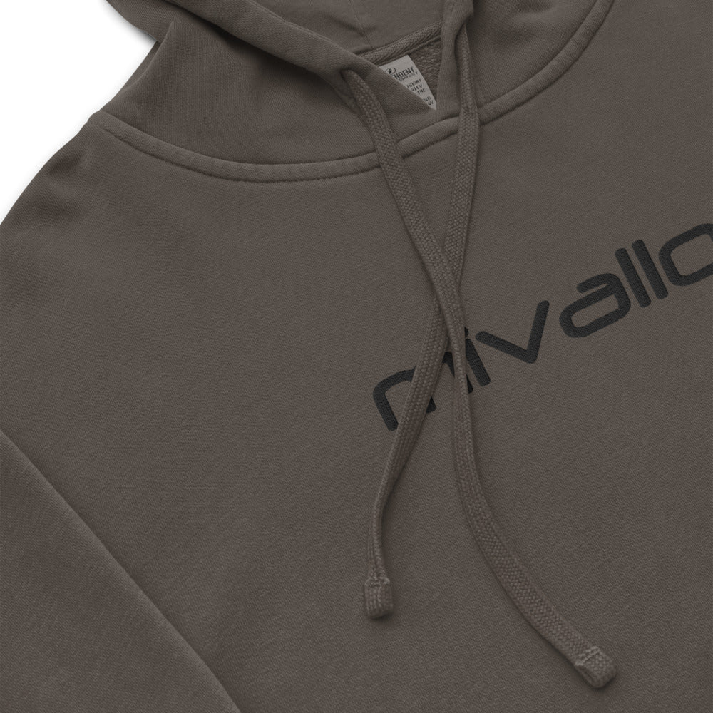 Premium Embroidered Unisex pigment-dyed hoodie