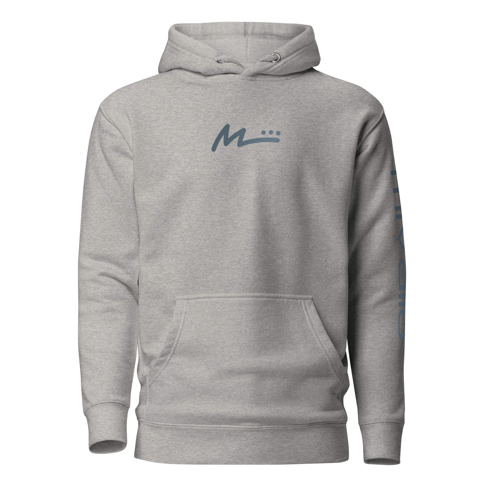 M Logo Hoodie - Carbon Grey