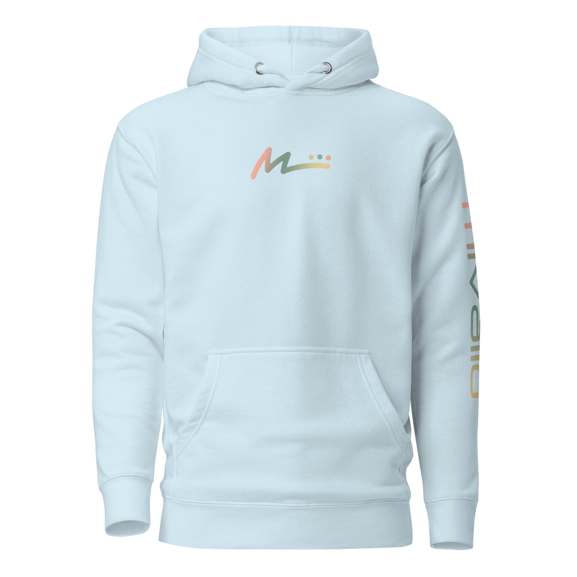 M Logo Hoodie - Sky Blue