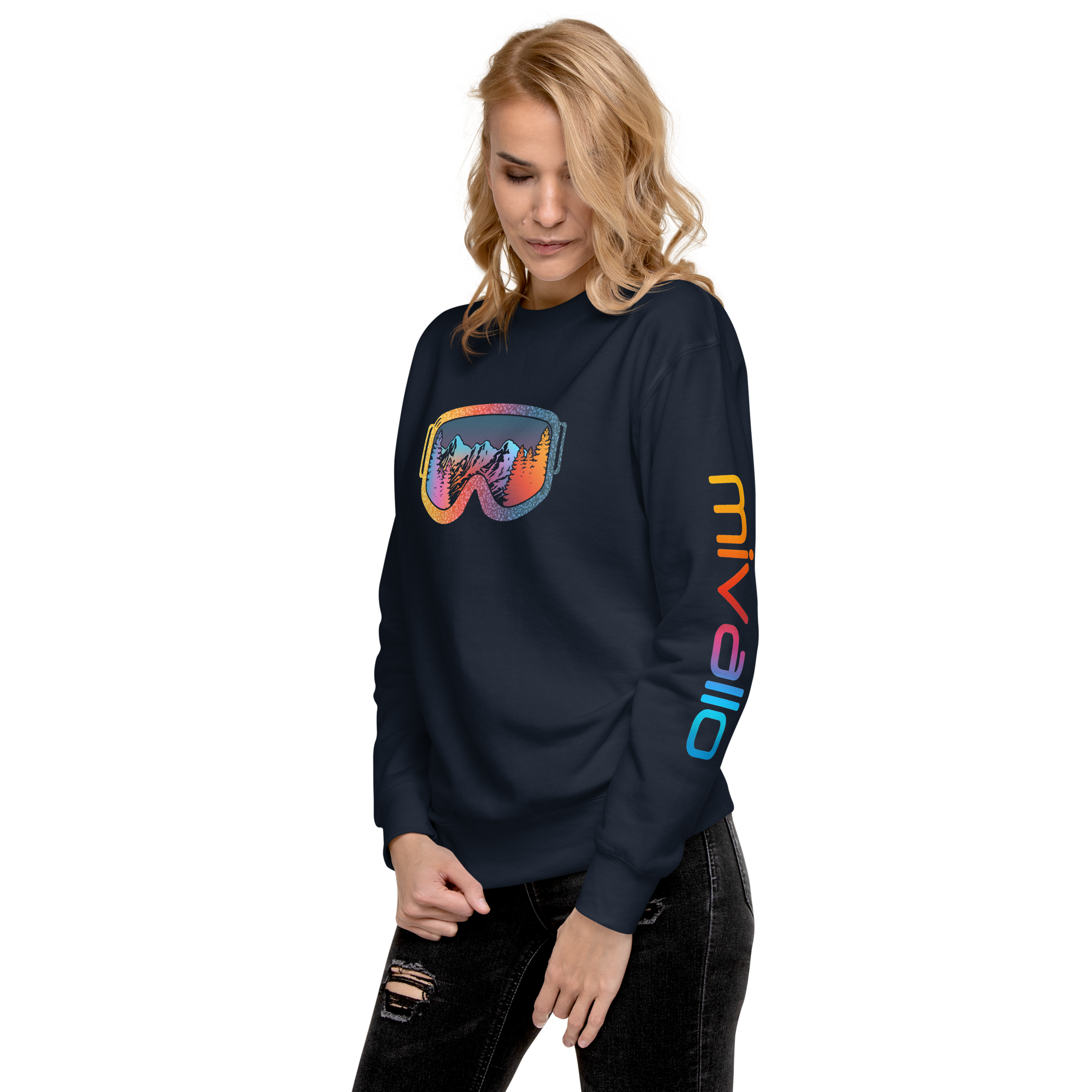 Mivallo Goggles Premium Sweatshirt
