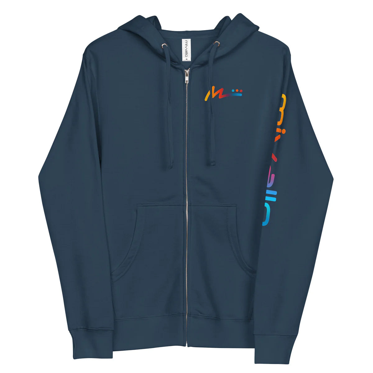 M Logo Zip Hoodie