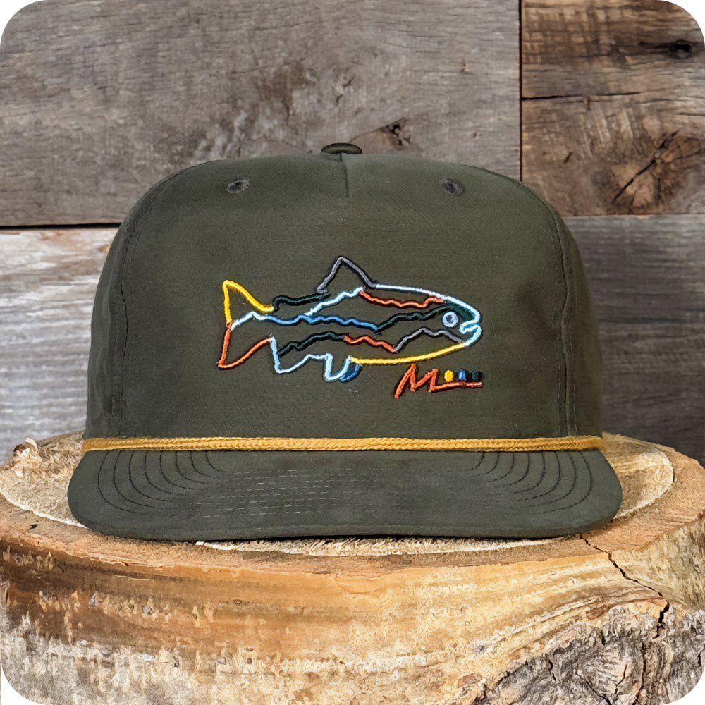 River Trout Hat - Verdoro Green
