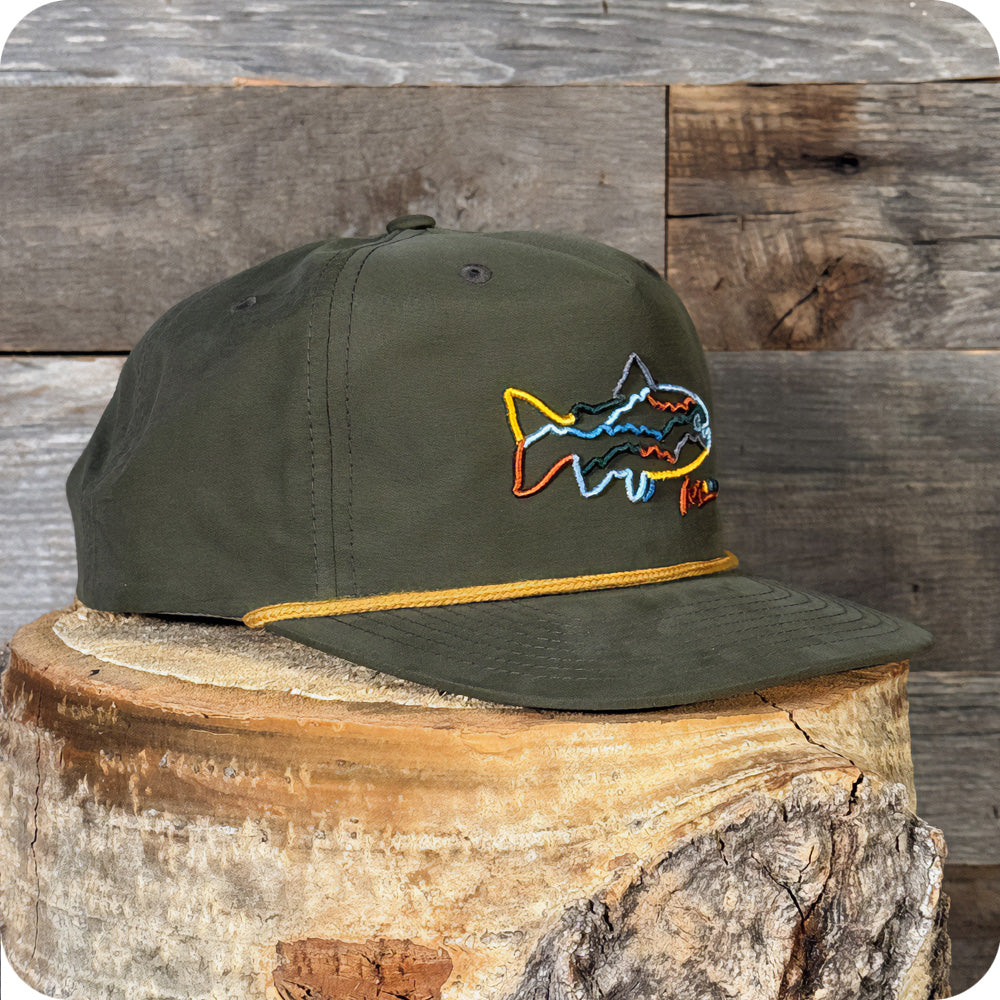 River Trout Hat - Verdoro Green