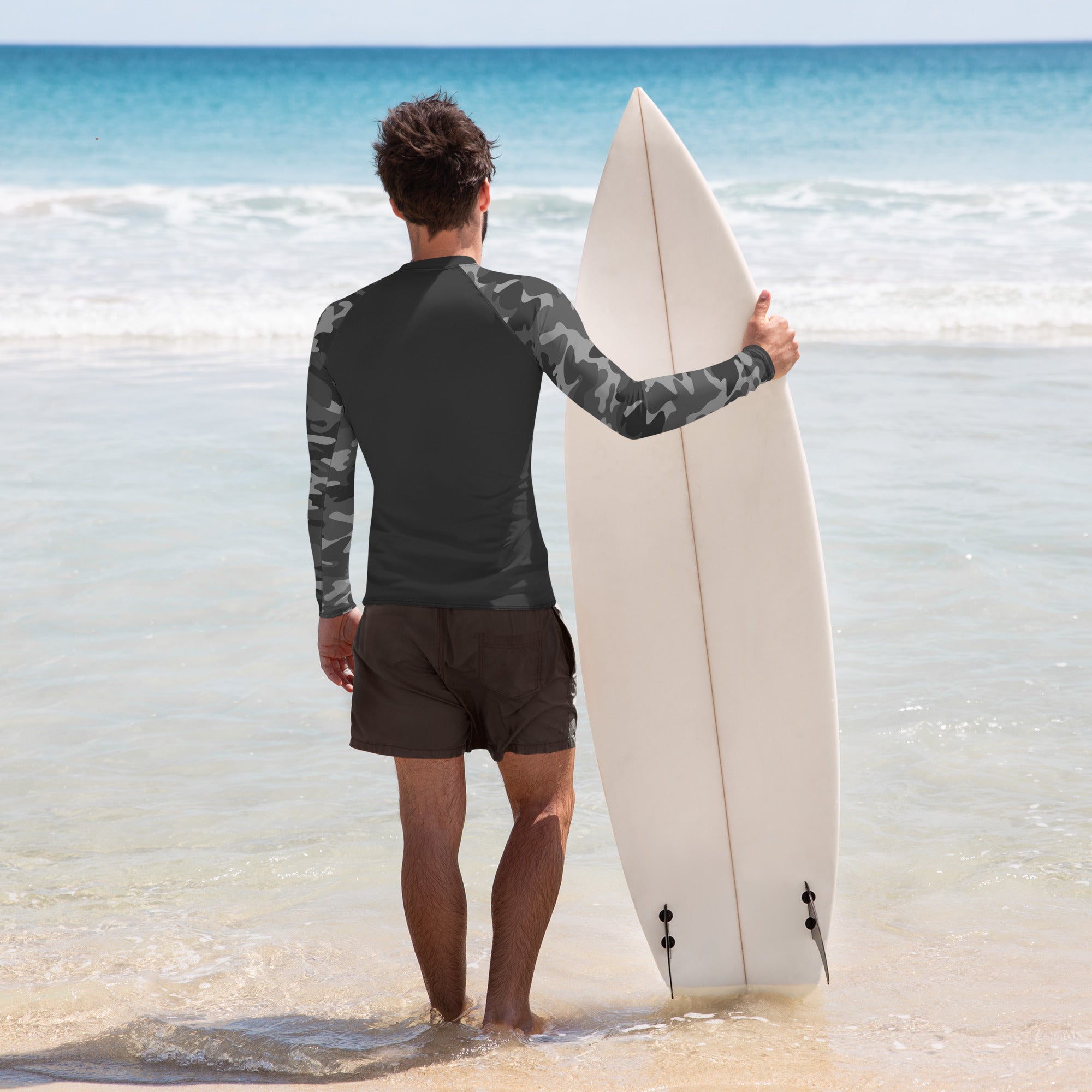 Men's Rash Guard - Night Camo