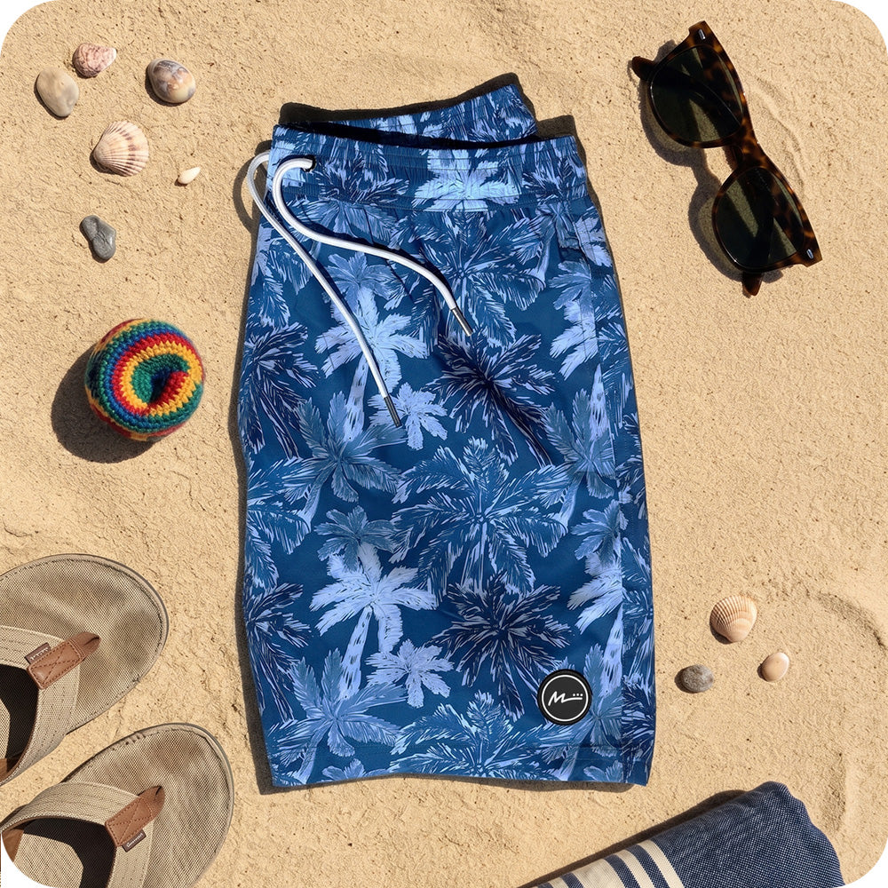 Swim Trunks - Caribbean Blue