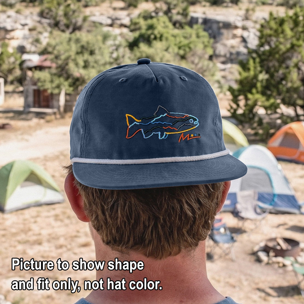 River Trout Hat - Brown