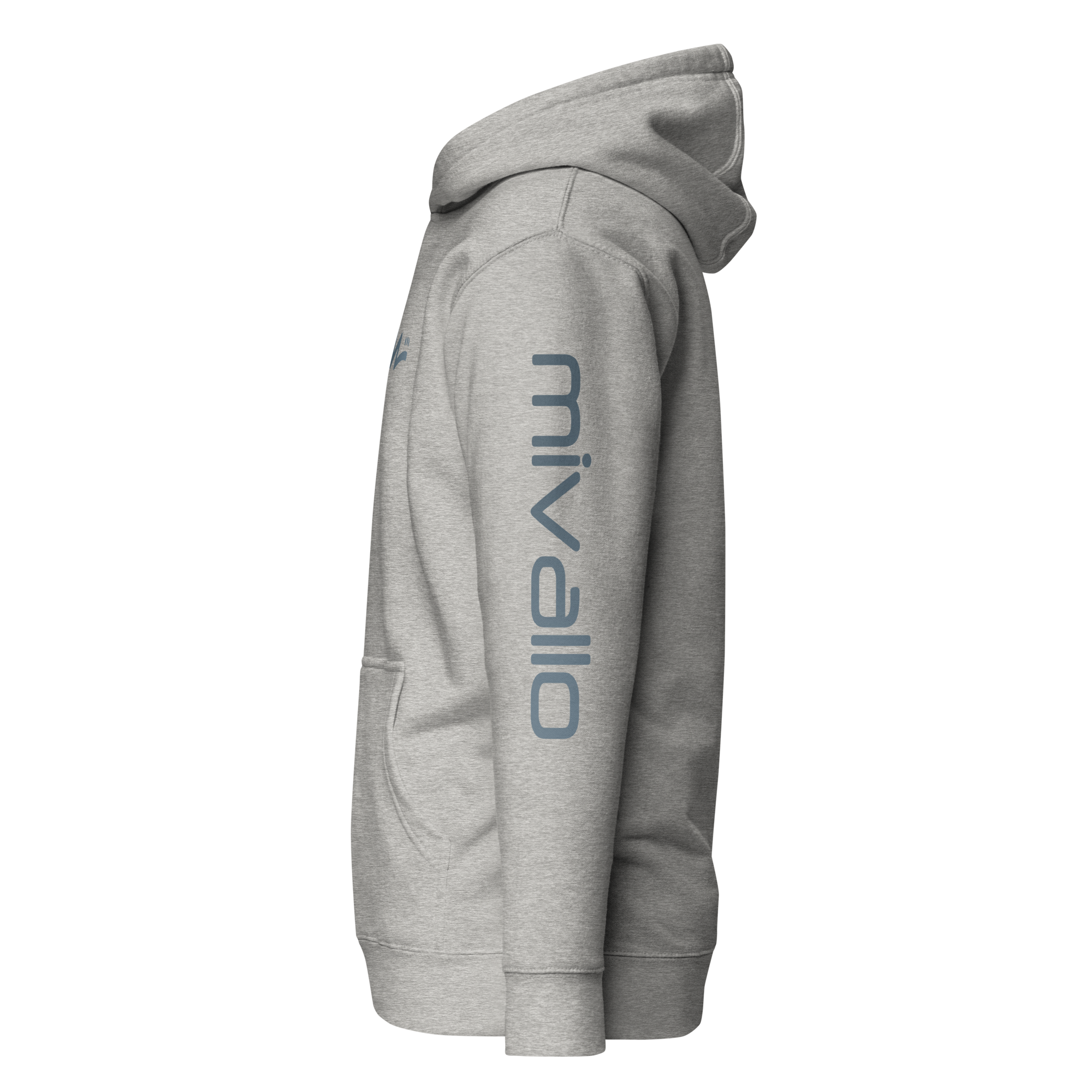 M Logo Hoodie - Carbon Grey
