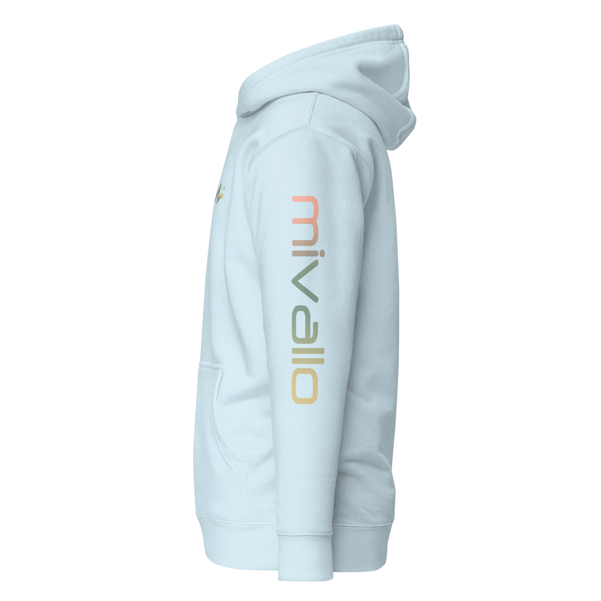 M Logo Hoodie - Sky Blue
